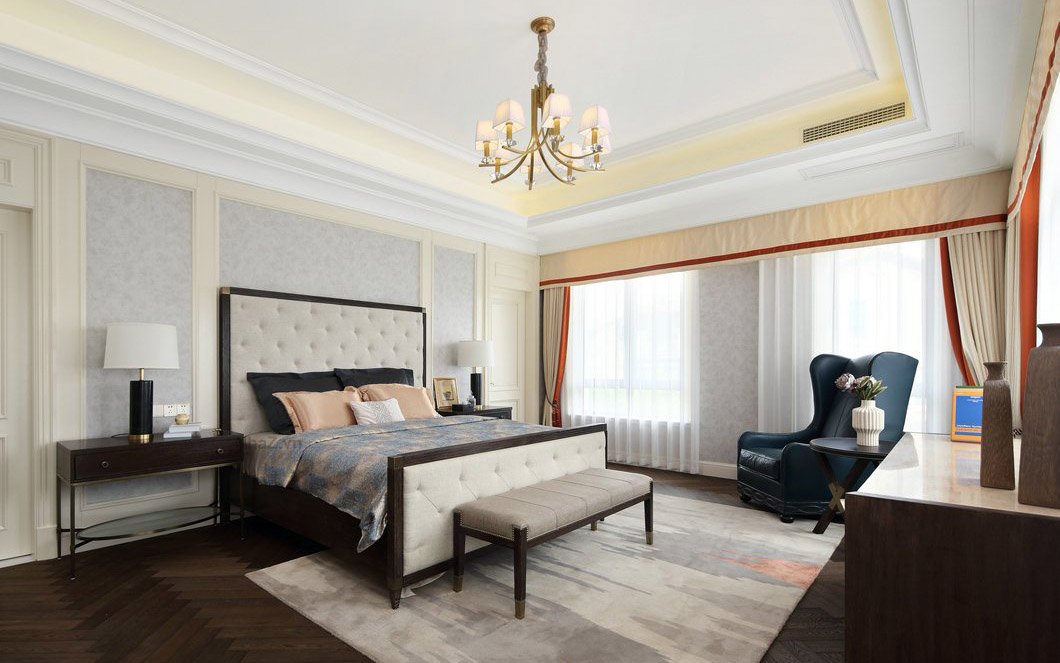 Thiết kế nội thất phong cách tân cổ điển phòng ngủ
